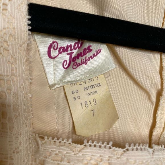 Candi Jones Prairie Pinafore Cotton Crochet Lace Ruffled  Sleeveless Maxi dress - Picture 3 of 15